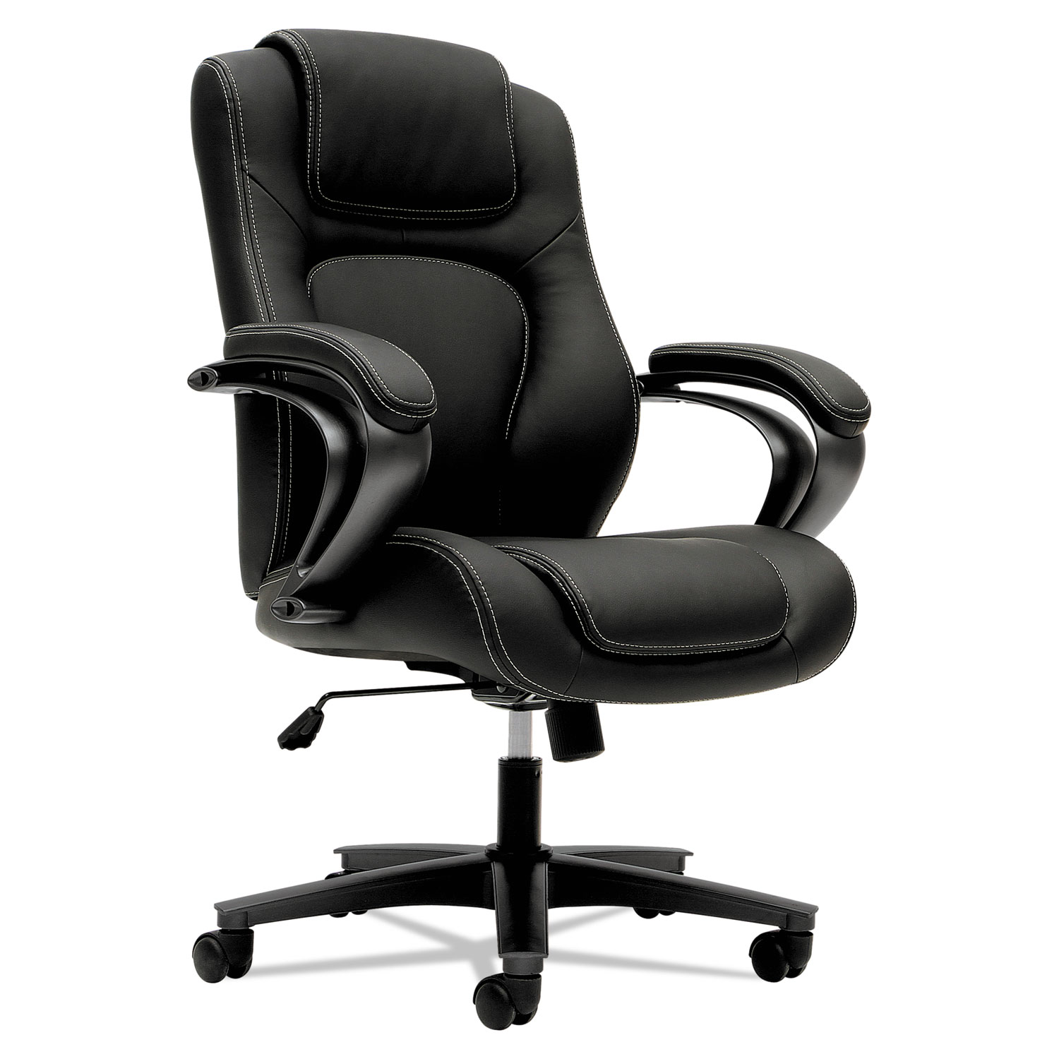 HON BSXVL402EN11 HVL402 Series Executive High-Back Chair, Black Vinyl