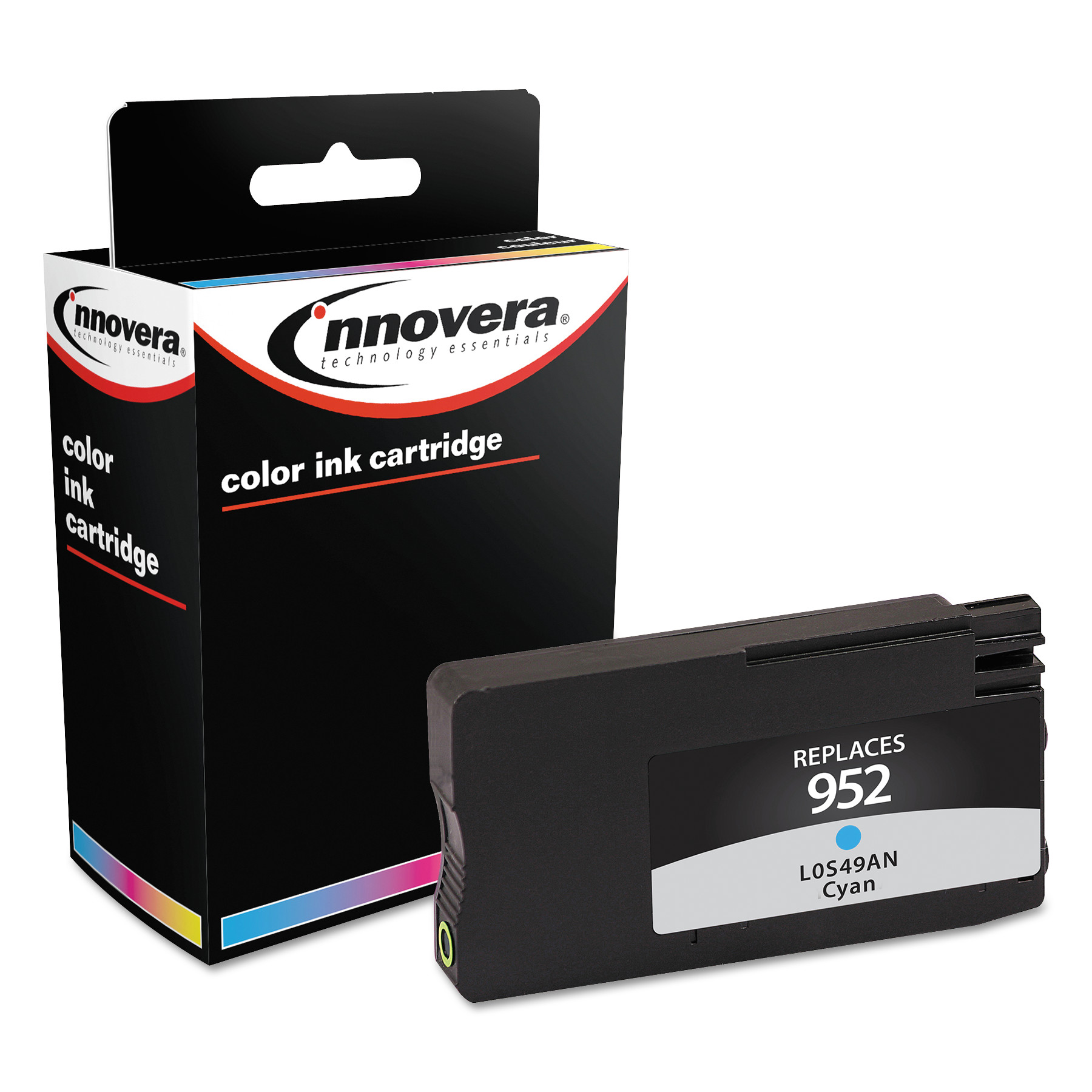 Innovera IVR952C Remanufactured L0S49AN (952) Ink, 700 Page-Yield, Cyan