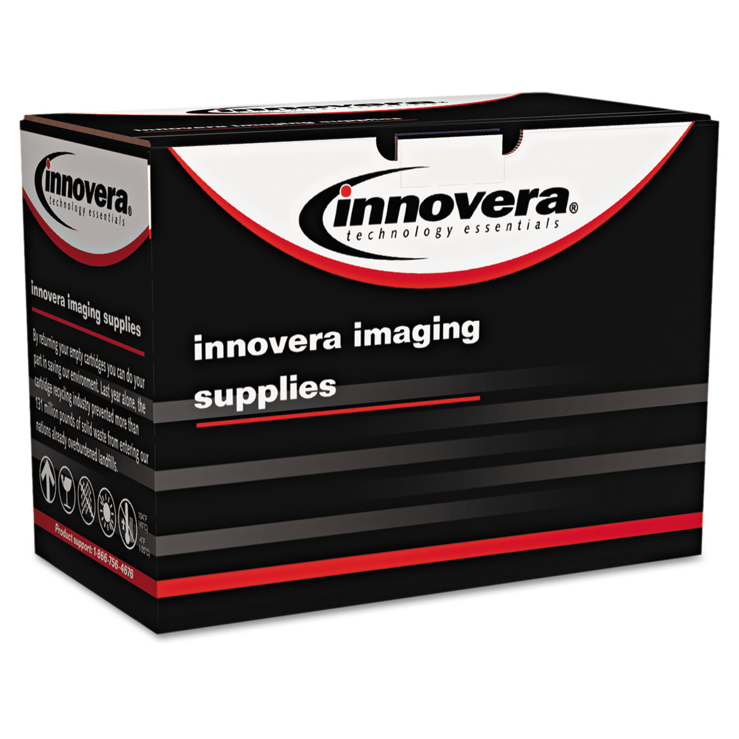 Innovera IVRE410A Remanufactured CE410A (305A) Toner, 2200 Page-Yield, Black