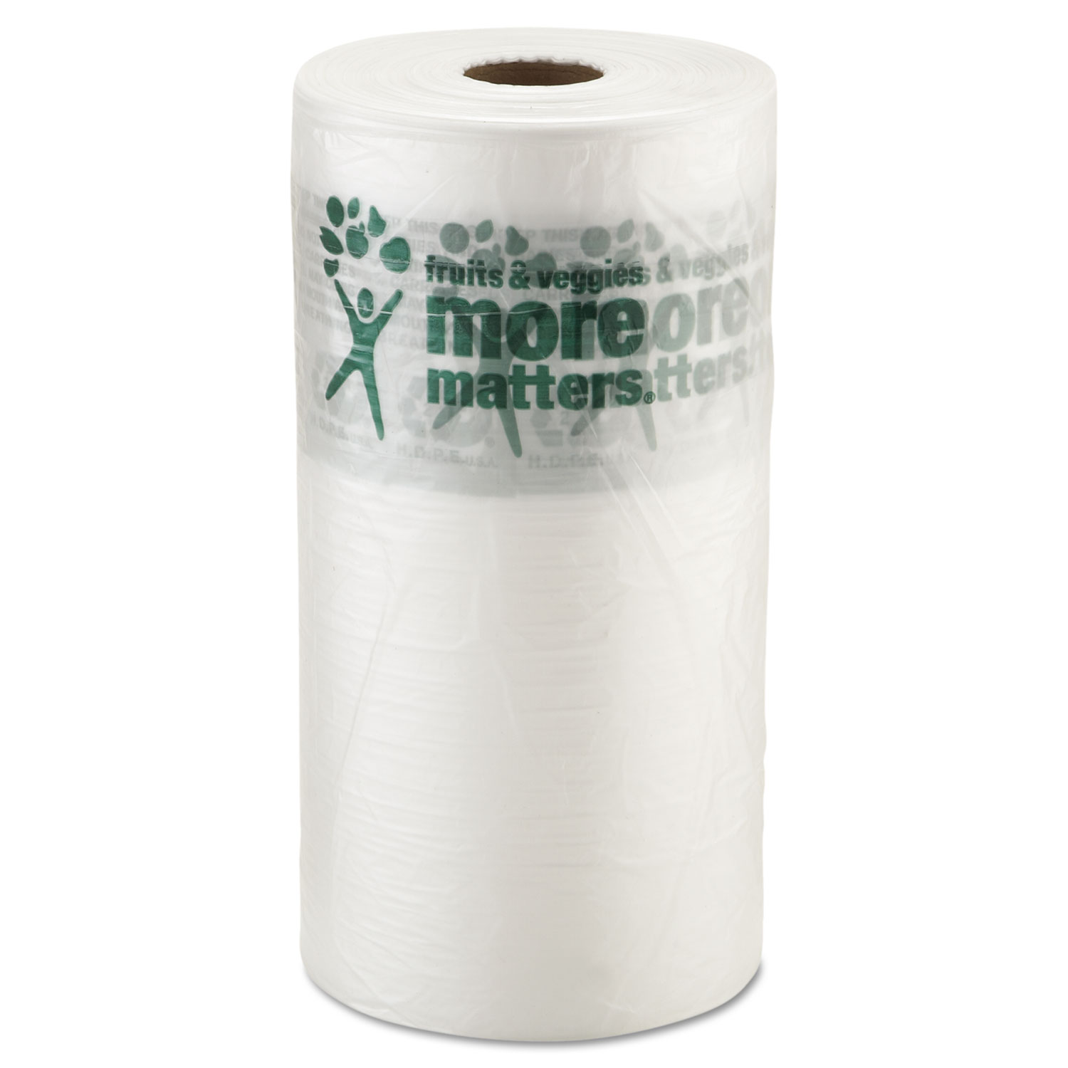 Inteplast Group IBSPHMORE15NS Produce Bag, 10 x 15, 9 Microns, Natural, 1400/Roll, 4 Rolls/Case