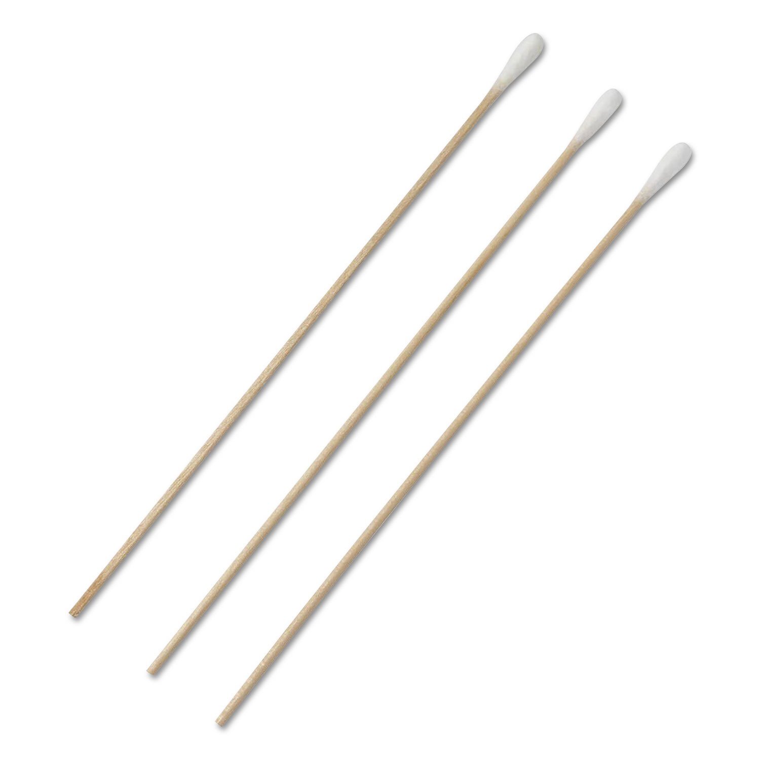 Medline MIIMDS202055 Non-Sterile Cotton Tipped Applicators, 6", 100/CT