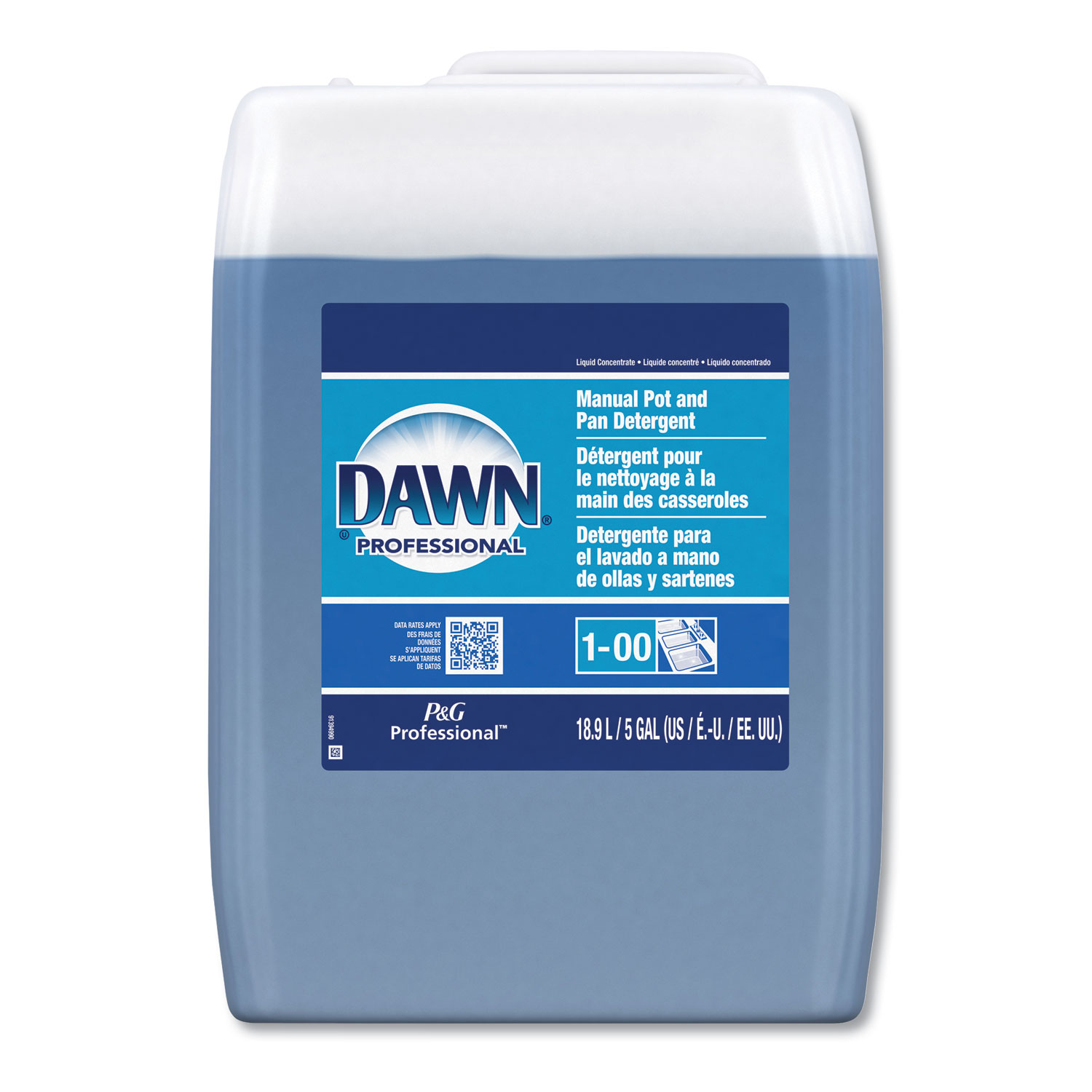 Dawn Professional PGC70681 Manual Pot & Pan Dish Detergent, Original Scent, Five Gallon Cube