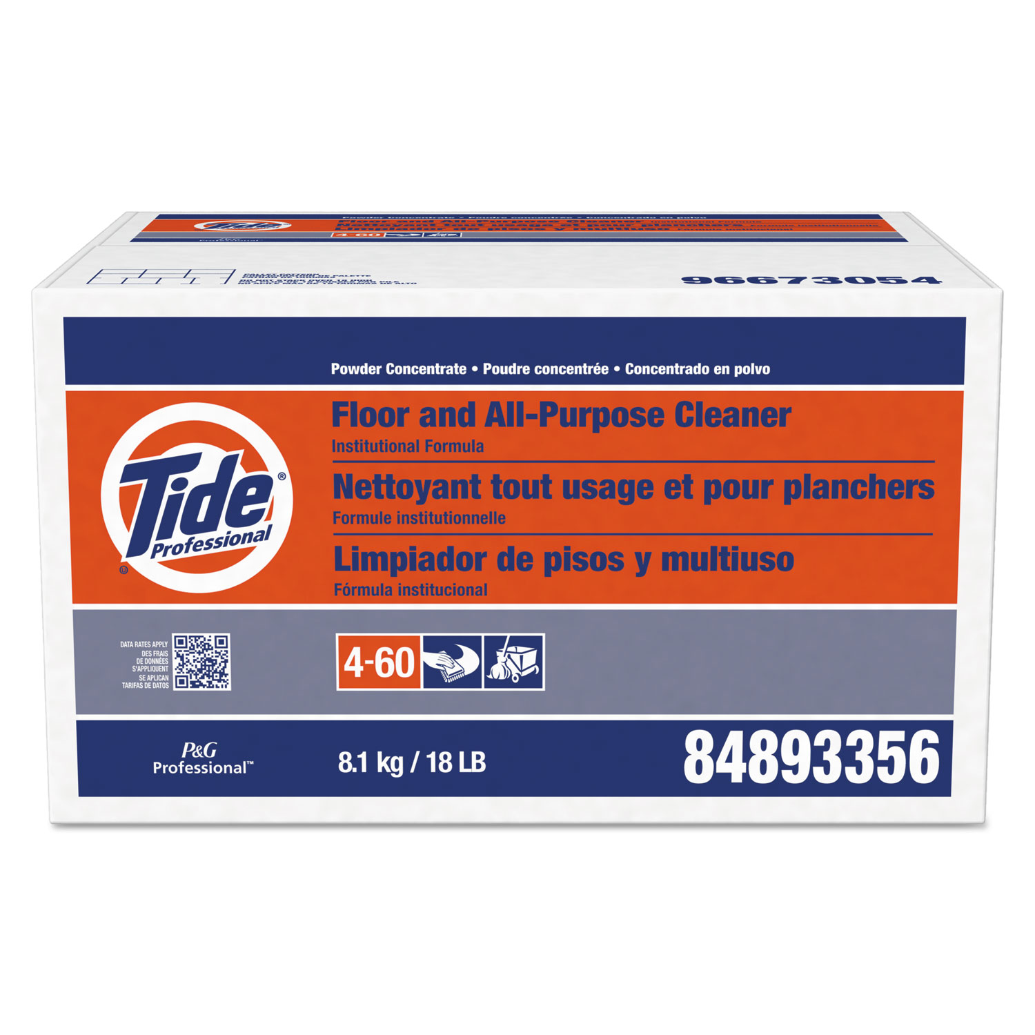 Tide Professional PGC02363 Floor and All-Purpose Cleaner, 18lb Box