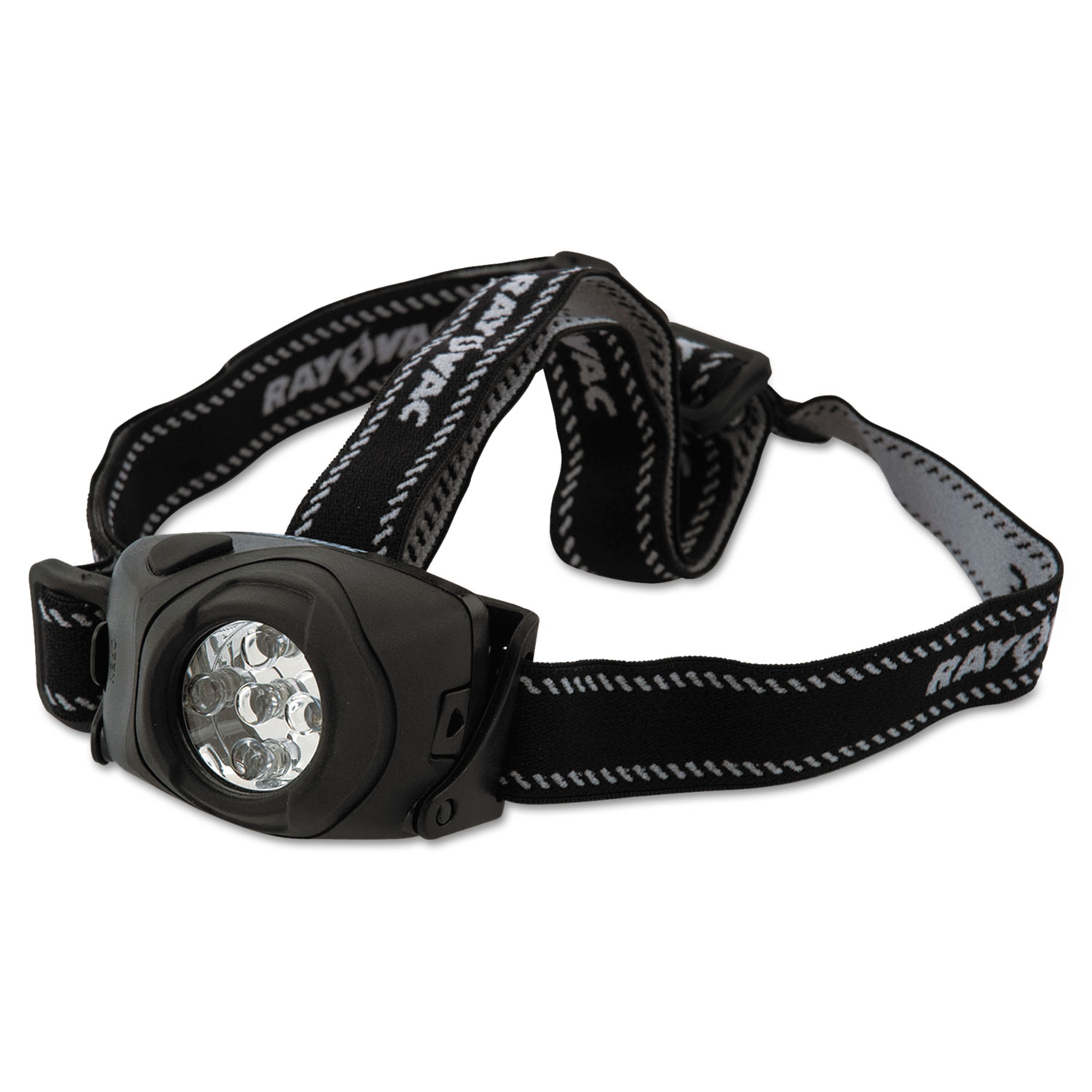 Rayovac RAYDIYHL3AAABTA Virtually Indestructible LED Headlight, 3 AAA, Black