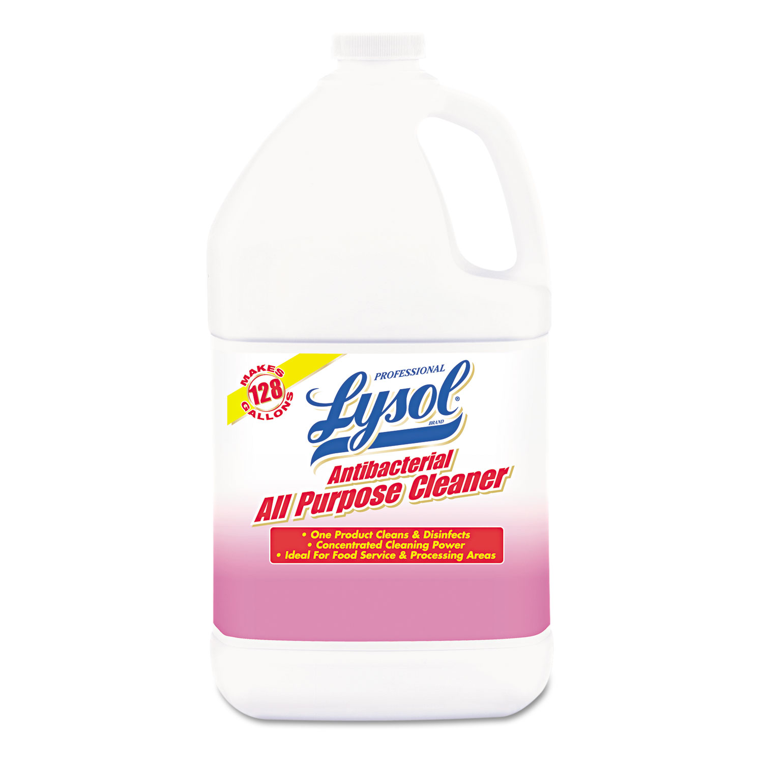 Professional LYSOL Brand RAC74392 Antibacterial All-Purpose Cleaner Concentrate, 1 gal Bottle, 4/Case