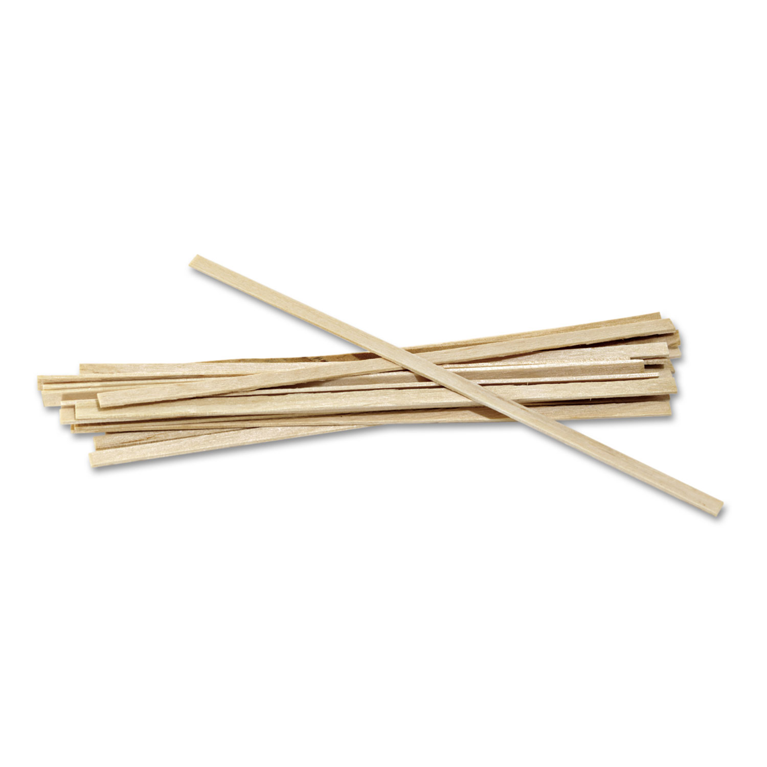 Royal Paper RPPR810BX Wood Coffee Stirrers, 5 1/2" Long, Woodgrain, 1000 Stirrers/Box