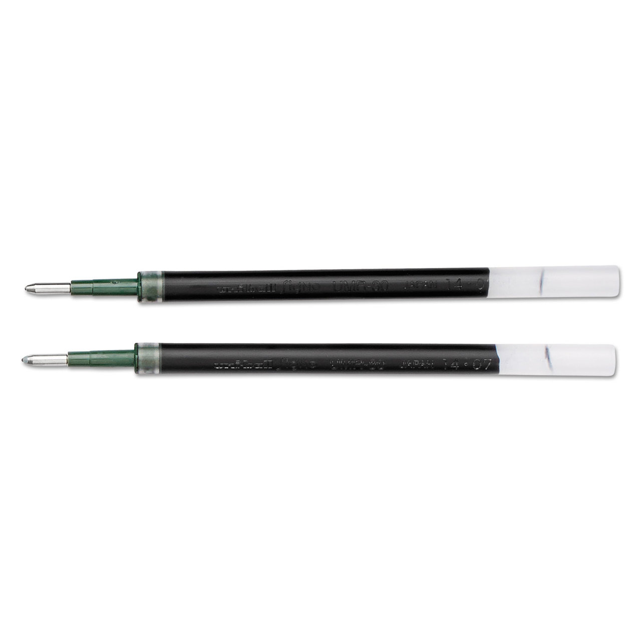 uni-ball UBC65873PP Refill for uni-ball Gel IMPACT RT Roller Ball Pens, Bold, Black, 2/Pack