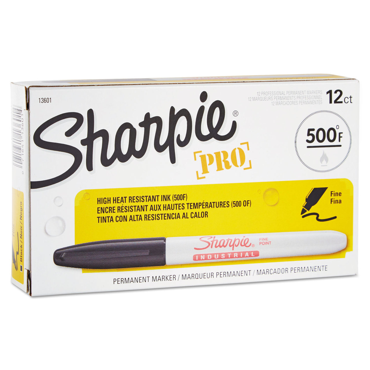 Sharpie SAN13401 T.E.C. Permanent Marker, Fine Bullet Tip, Black