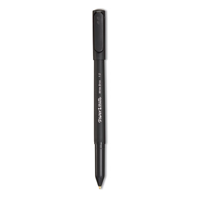Paper Mate PAP3331131C Write Bros. Stick Ballpoint Pen, Medium 1mm, Black Ink & Barrel, Dozen