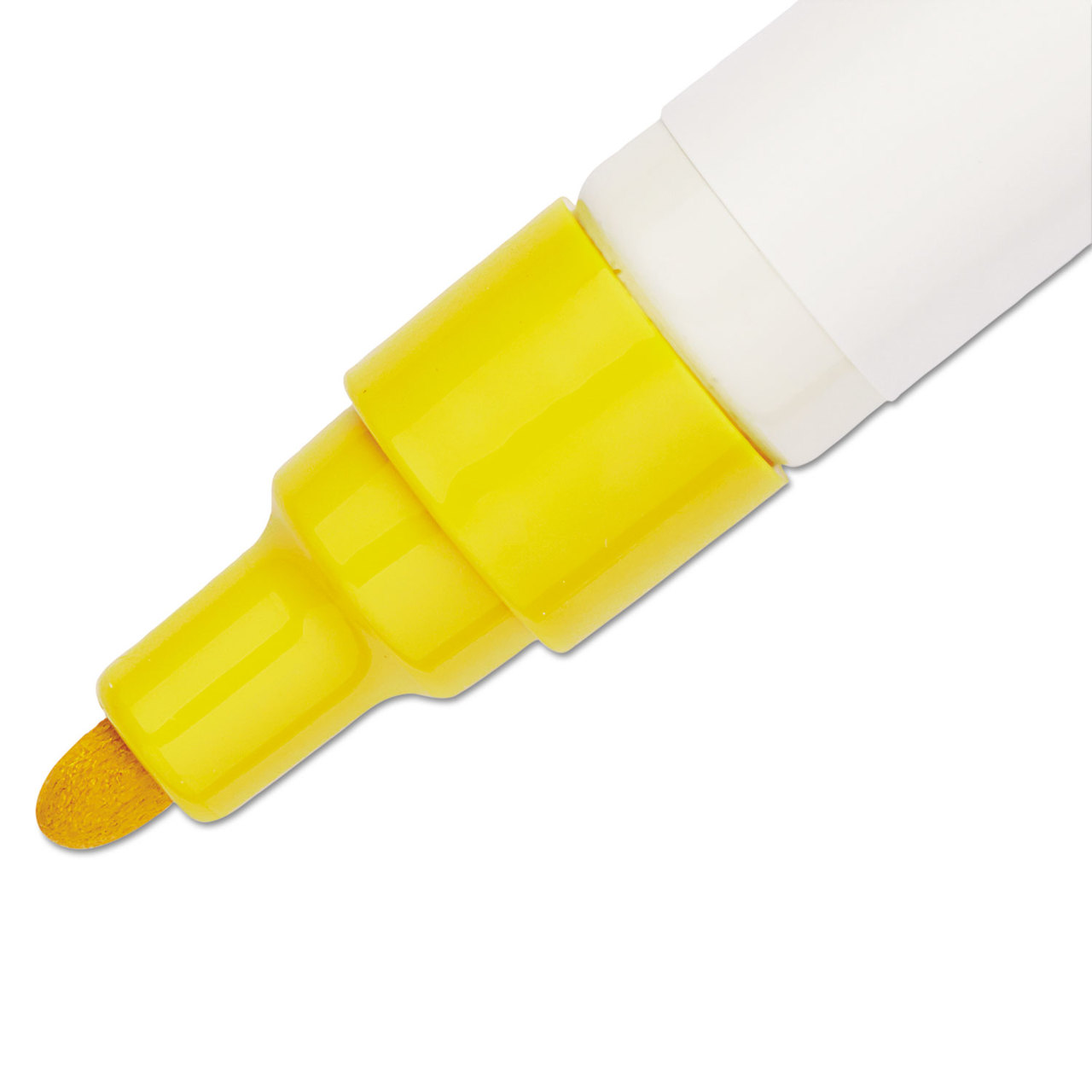 Sanford uni-Paint UBC63605 Permanent Marker, Medium Bullet Tip, Yellow