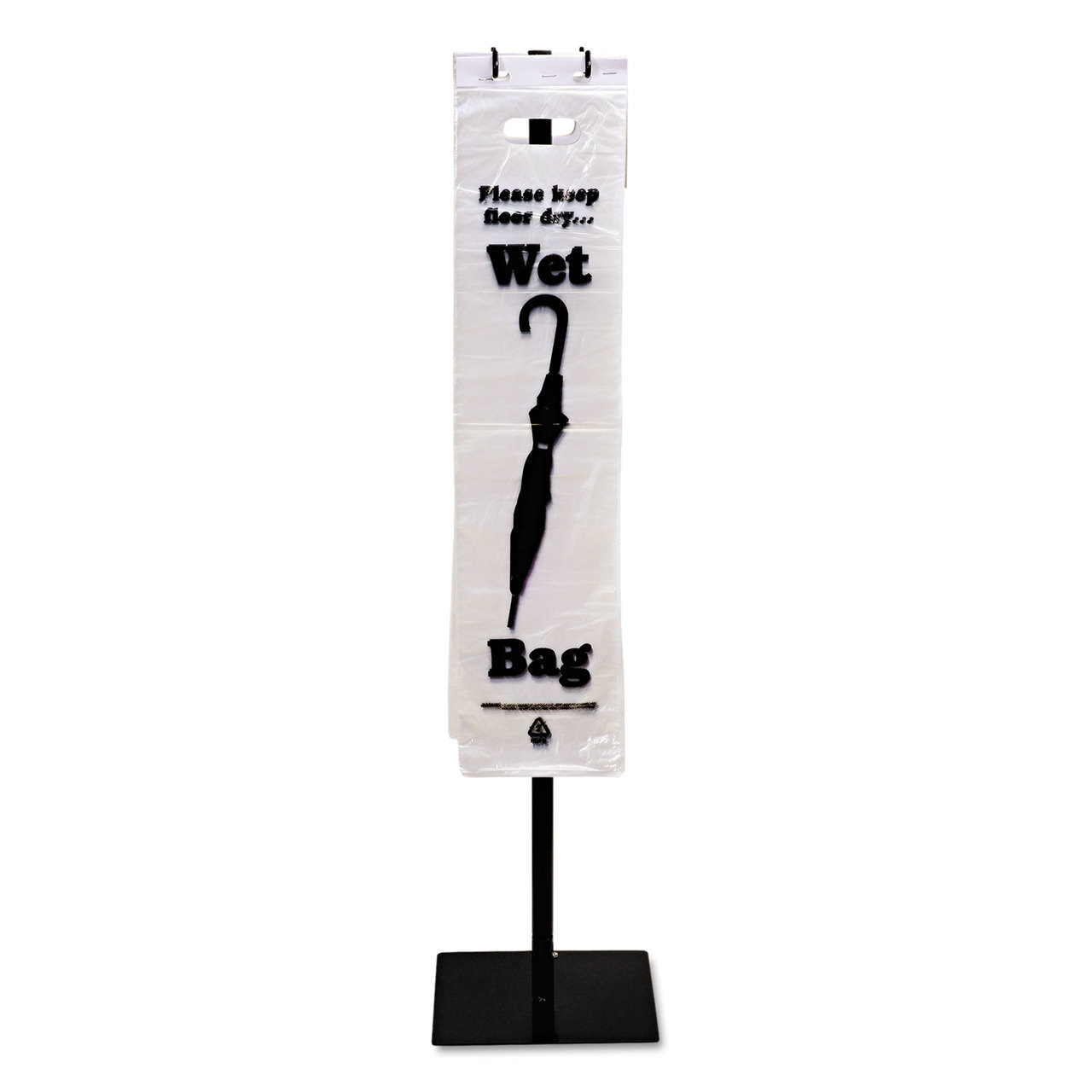 Tatco TCO57010 Wet Umbrella Bag, 7w x 31h, Clear, 1000/Box