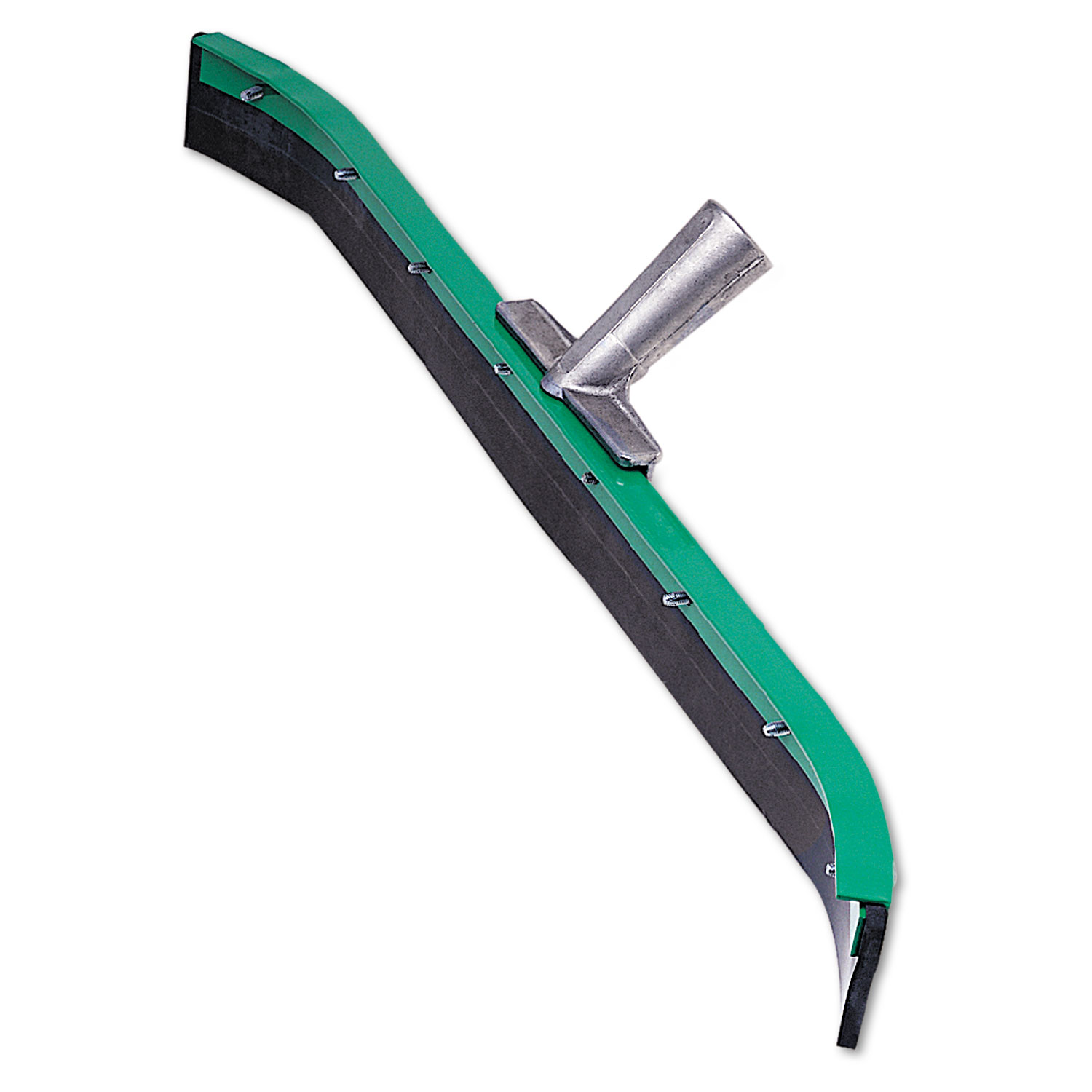 Unger UNGFP90 Aquadozer Heavy Duty Floor Squeegee, 36 Inch Blade, Green/Black Rubber, Straight