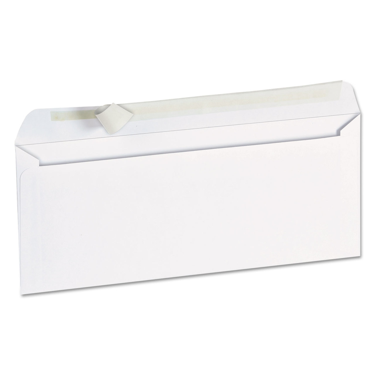 Universal UNV36002 Peel Seal Strip Business Envelope, #10, 4 1/8 x 9 1/2, White, 100/Box
