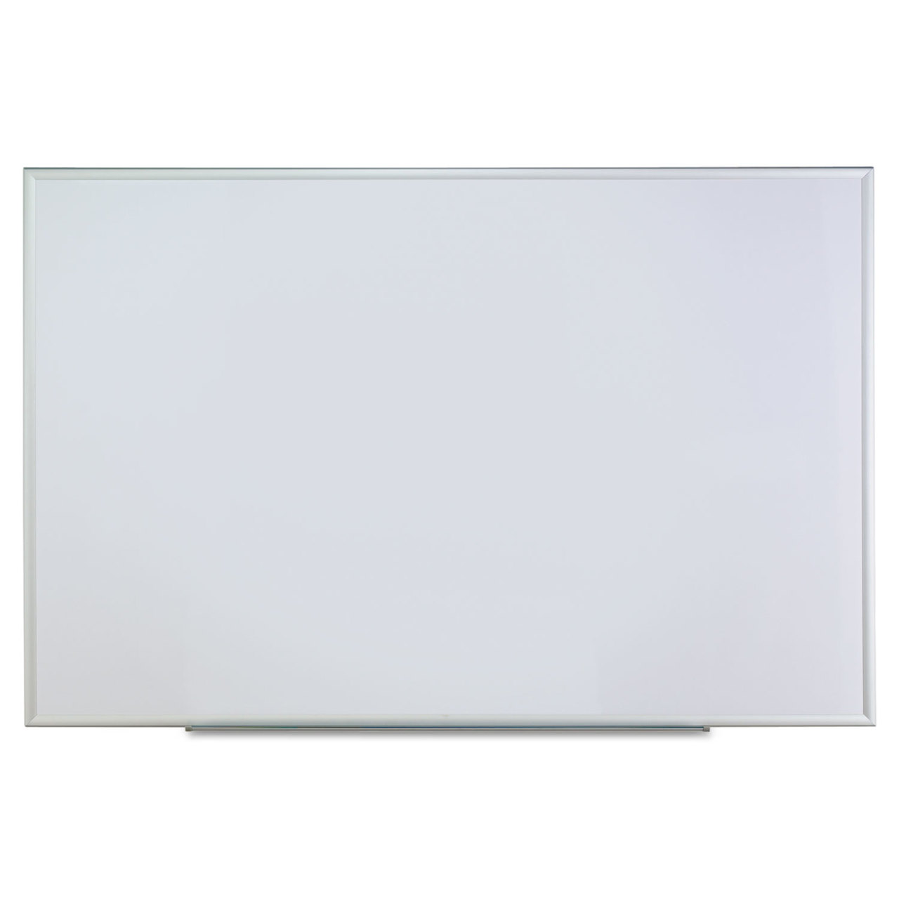 Universal UNV43626 Dry Erase Board, Melamine, 72 x 48, Satin-Finished Aluminum Frame