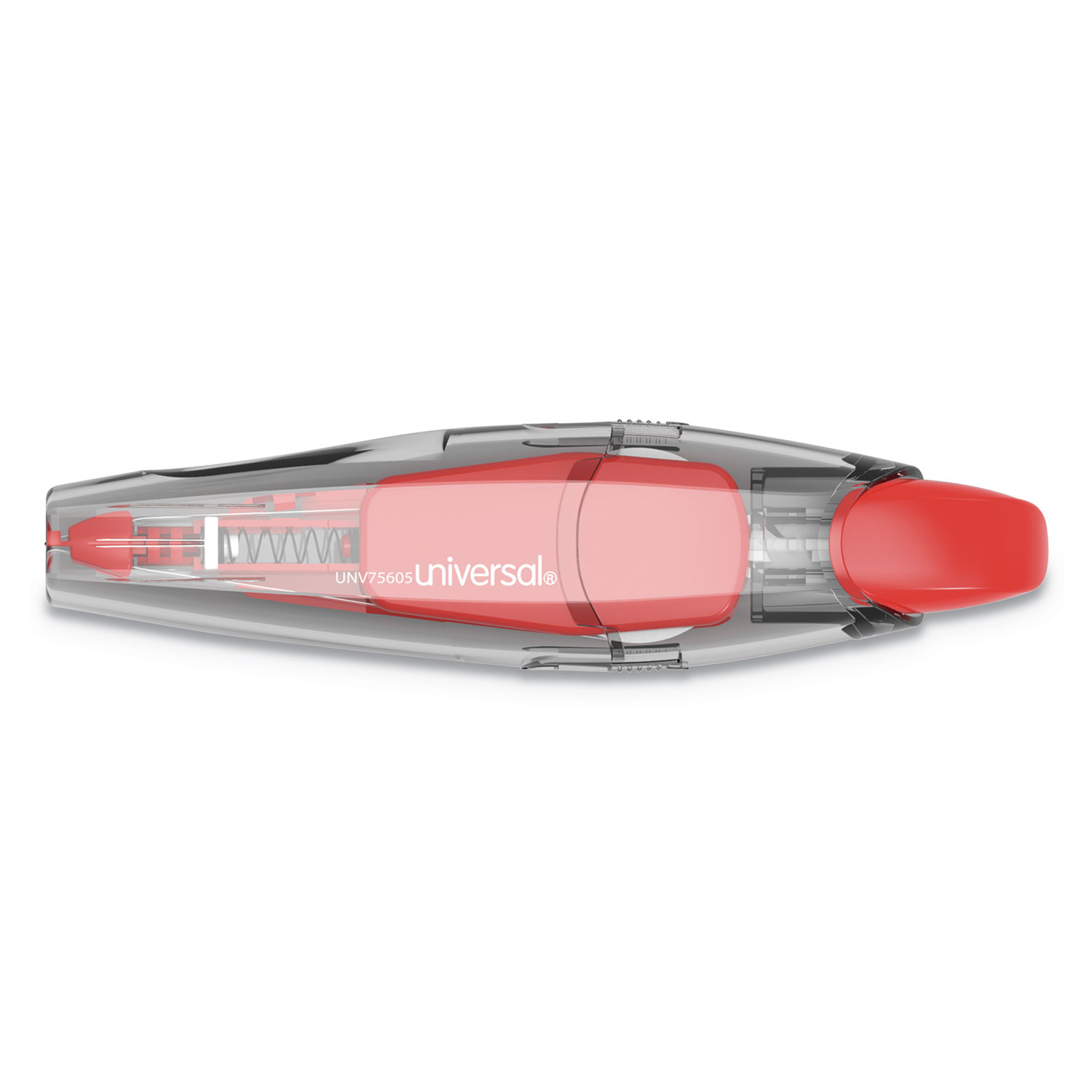 Universal UNV75605 Retractable Pen Style Correction Tape, 1/5" x 236", 4/Pack