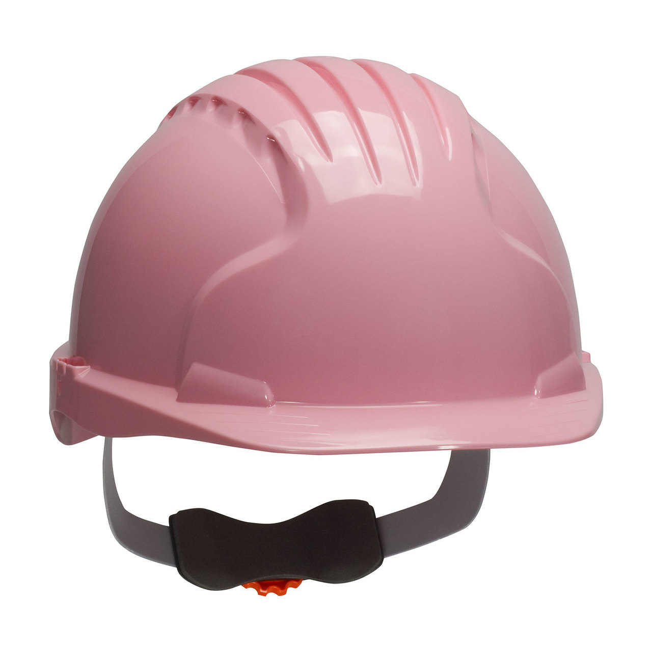 PIP 280-EV6151 Evolution Deluxe 6151 Cap Style Hard Hat with HDPE Shell, 6-Point Polyester Suspension and Wheel Ratchet Adjustment Pink