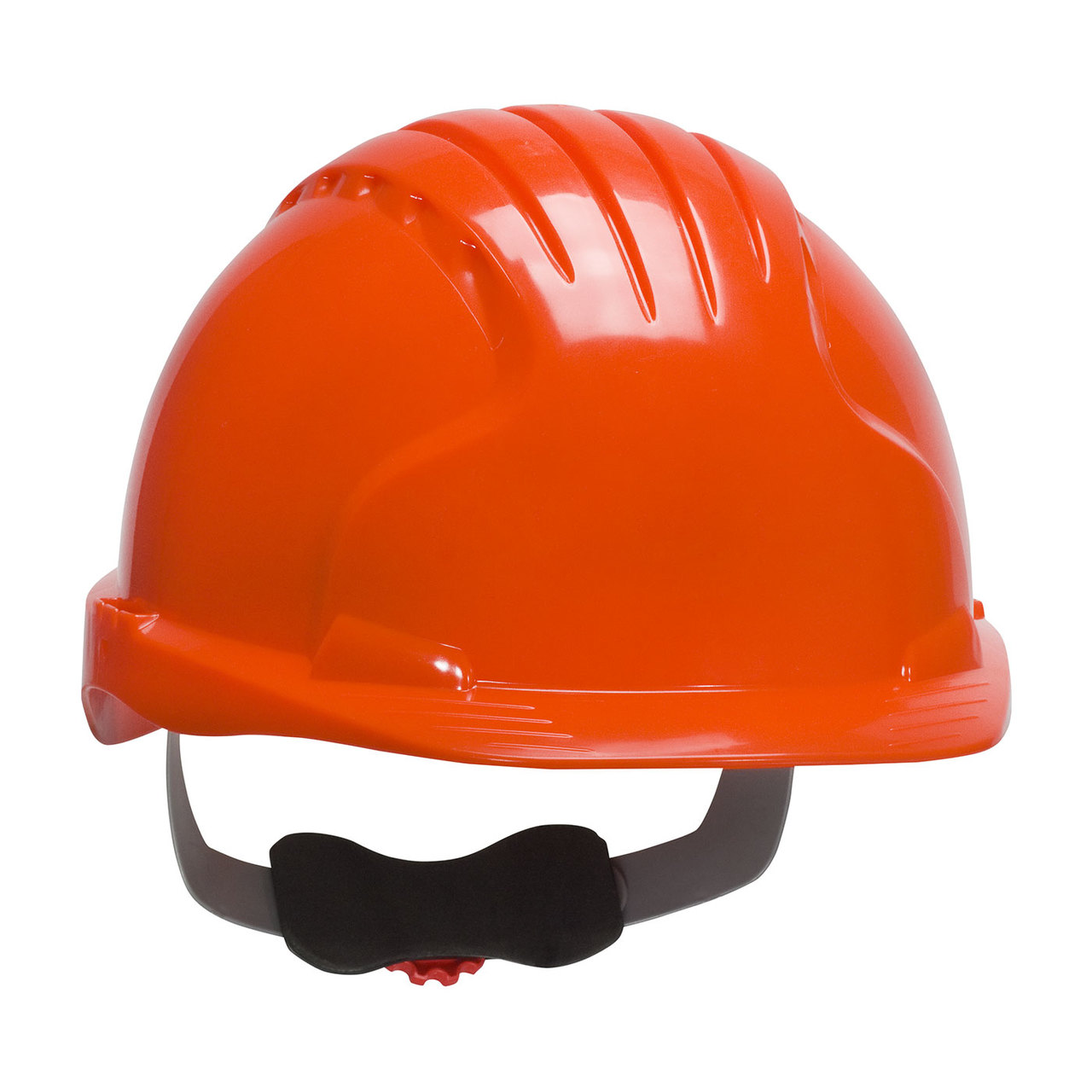 PIP 280-EV6151 Evolution Deluxe 6151 Cap Style Hard Hat with HDPE Shell, 6-Point Polyester Suspension and Wheel Ratchet Adjustment Hi-Vis Orange