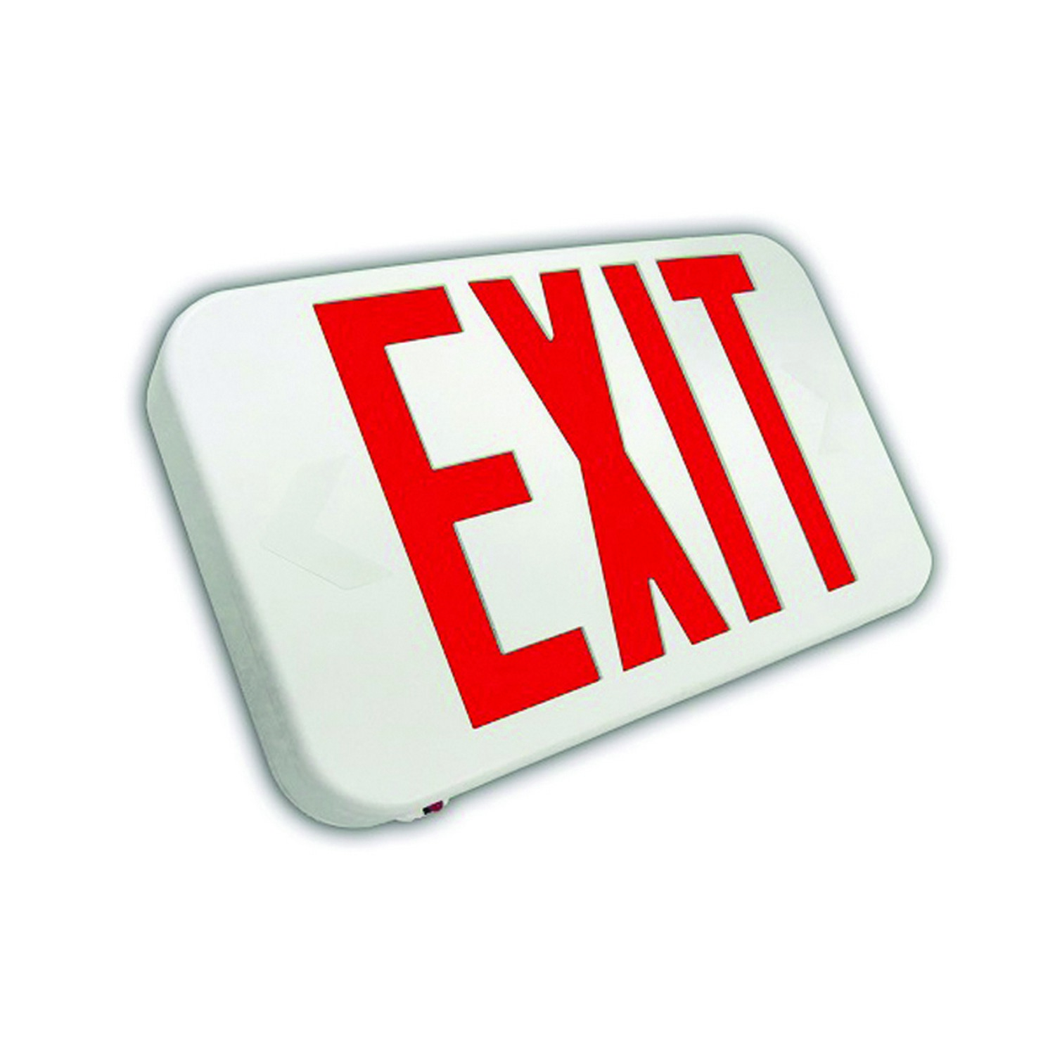 Howard Lighting HL03012RW LED Exit Sign White Case Red Letters AC Only 120-277V