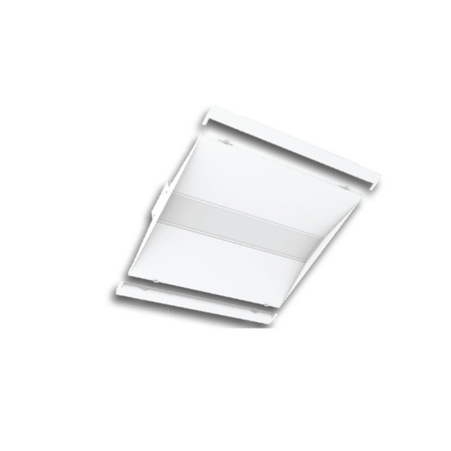 ILP FLTR24-26WLED-UNIV-40 26 Watt LED 2'X4' Flant Lens Troffer Retrofit Kit 120-277V 4000K 3244 Lumens