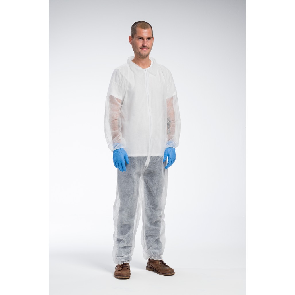 PIP Global Safety 3502 Std.Wgt SBP Coverall-El. Wr & Ankles