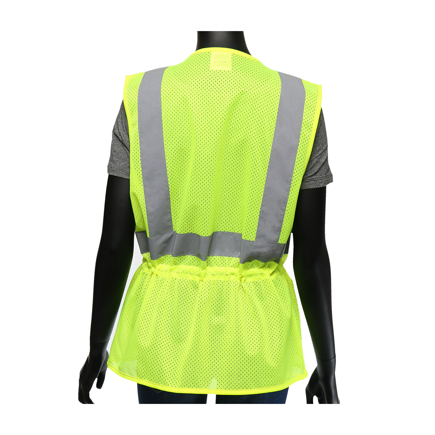 PIP Global Safety 47207 Hi-Viz Ladies Fitted Safety Vest - Mesh (Class 2)