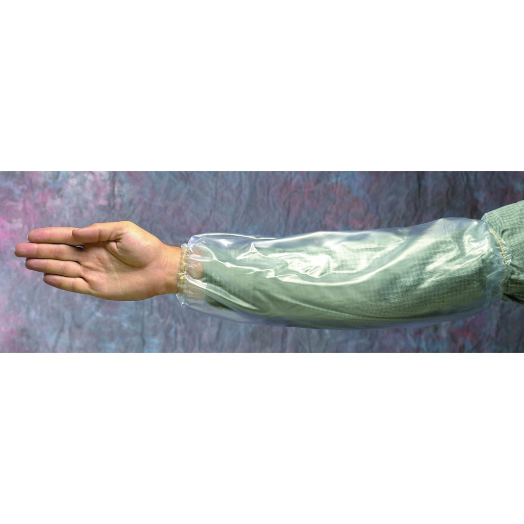 PIP Global Safety UVC-4HS One Size 4 mil Vinyl 18" Sleeve Clear