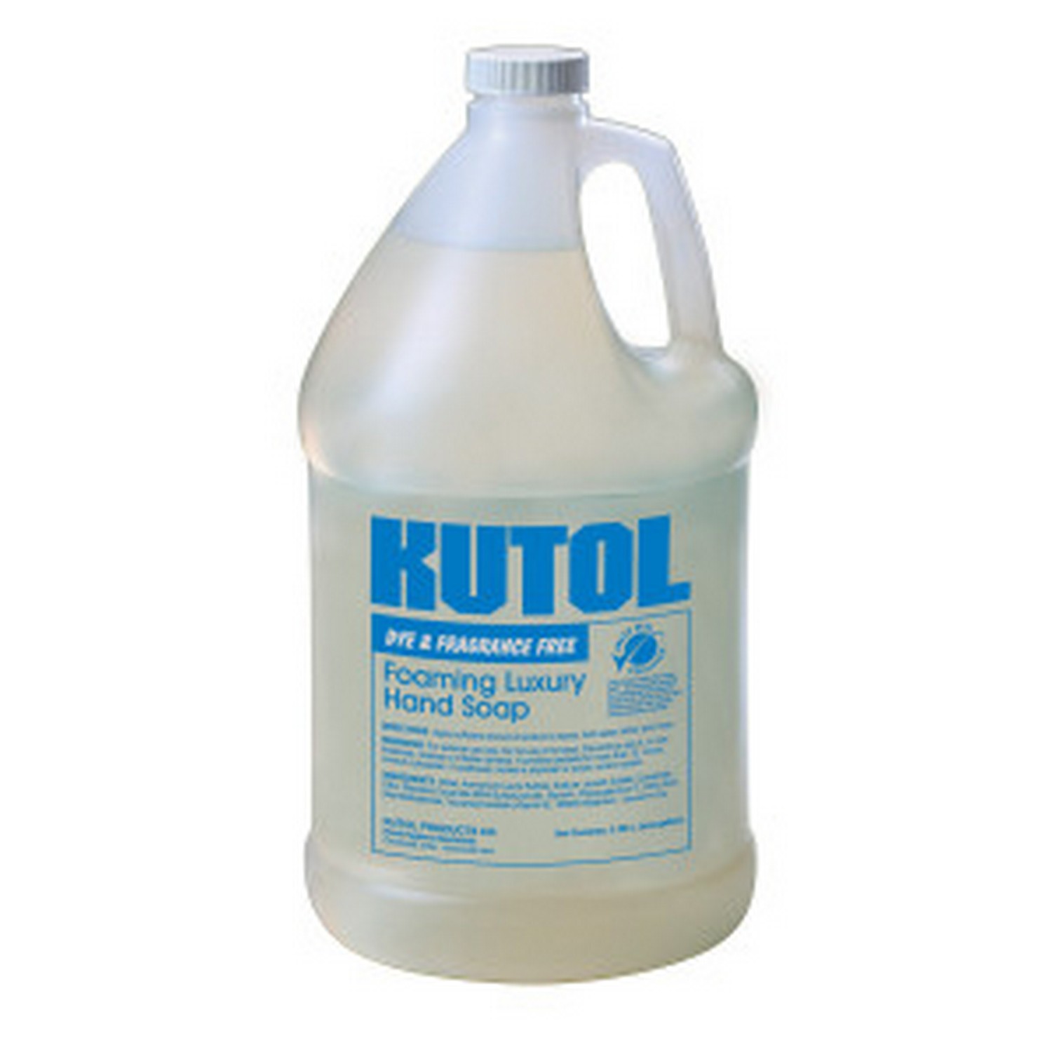 Kutol 68609-GAL Foam Pour Top Hand Soap Dye & Fragrance Free, Gallon