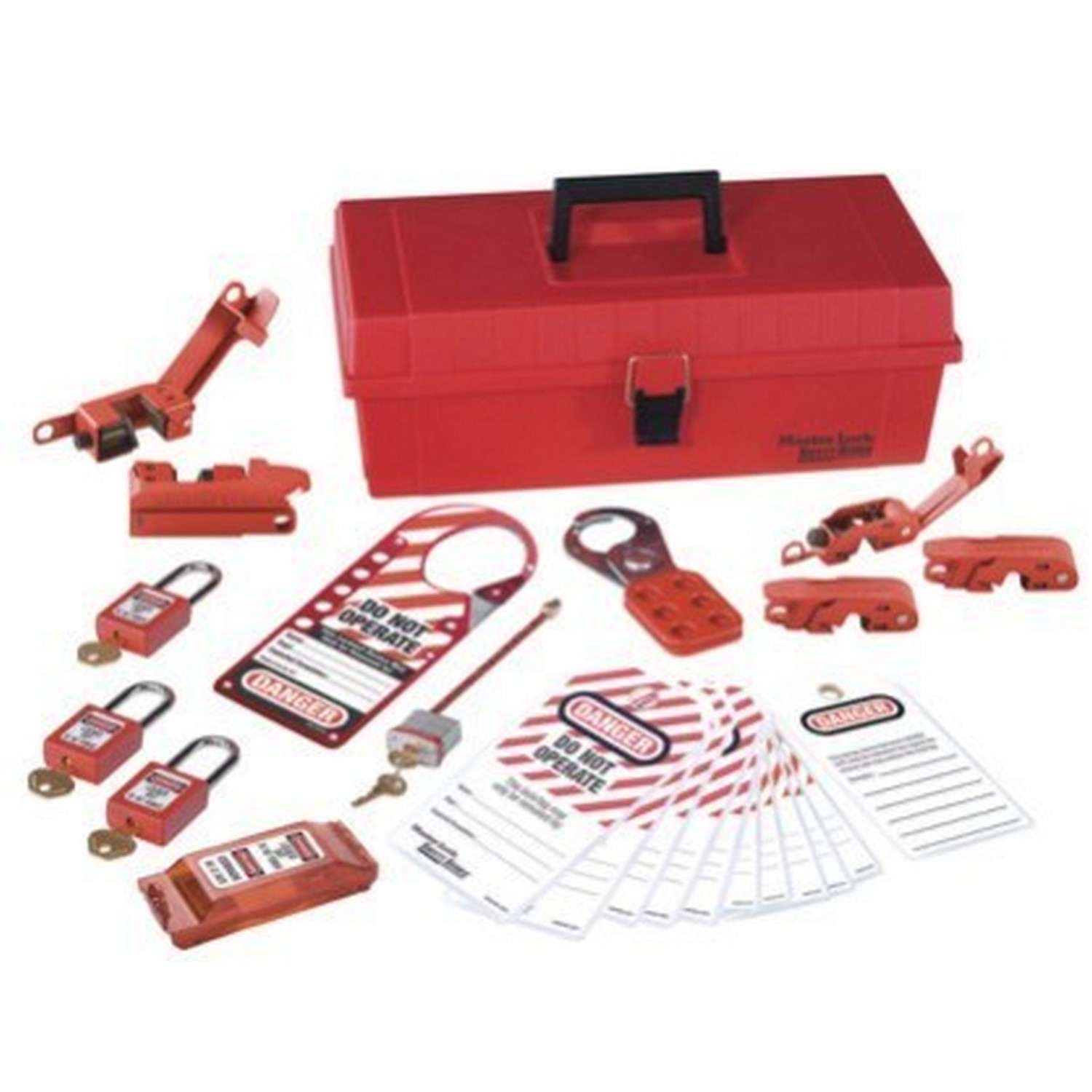 Master Lock 1457E410KA Personal Safety Lockout Kit Electrical Focus