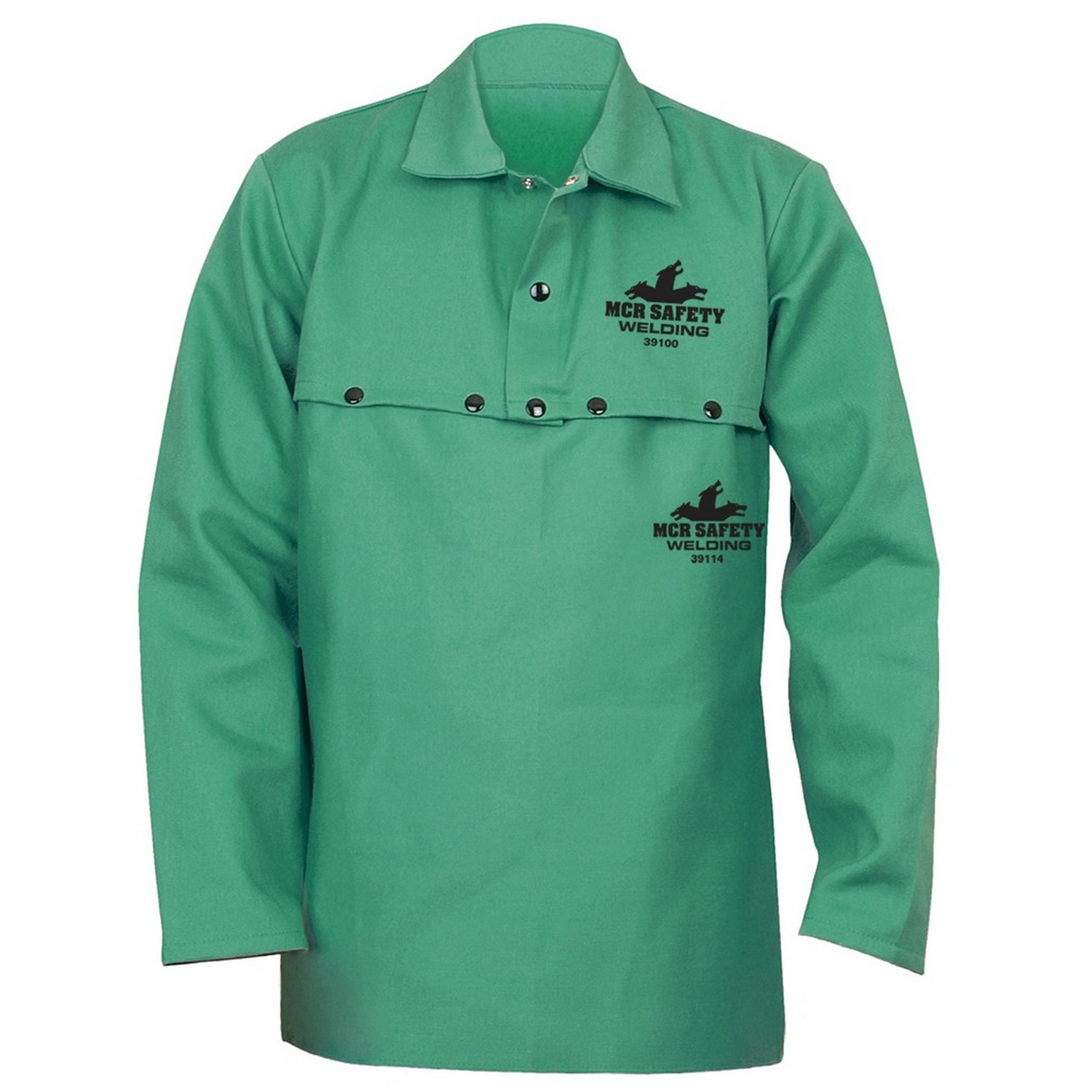 MCR Safety 39114 Bib with Snaps to fit Cape Sleeves, 14 Inch Length