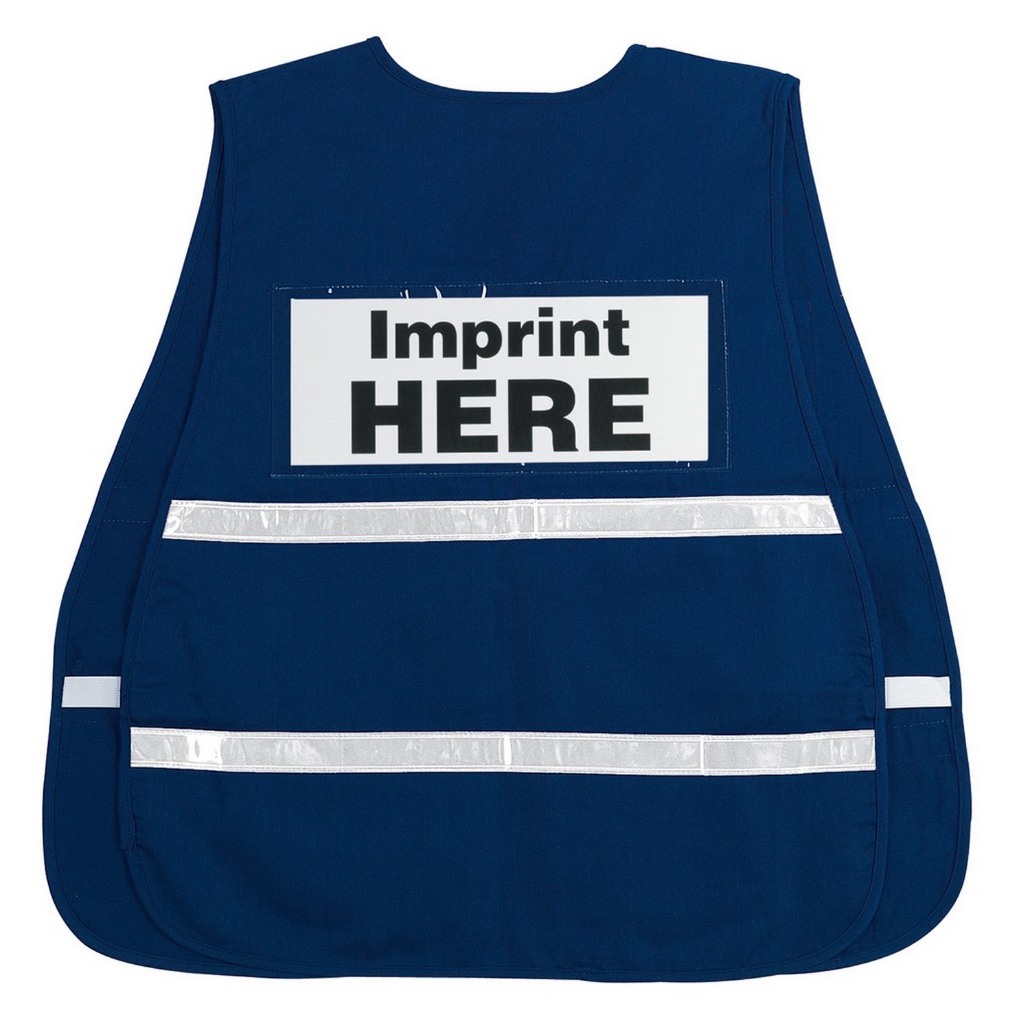 MCR Safety ICV203 Incident Command Vest, Polyester/Cotton, Blue with White Stripes