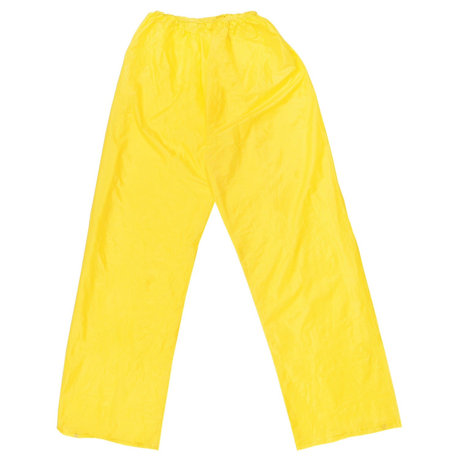 MCR Safety O503M Zodiac, .10mm single ply pvc suit, jacket with detachable hood & elastic waist pant, yellow