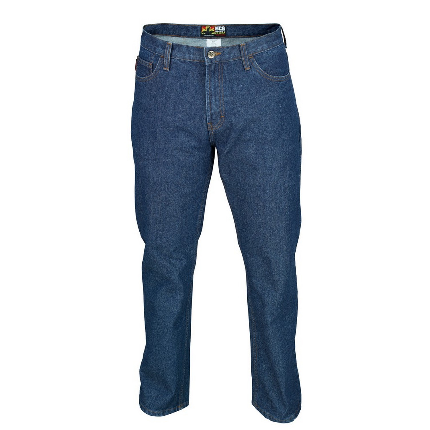 MCR Safety P1D4630 Flame Resistant (FR) Denim Jeans, Max Comfort Material, 100% Cotton, Denim