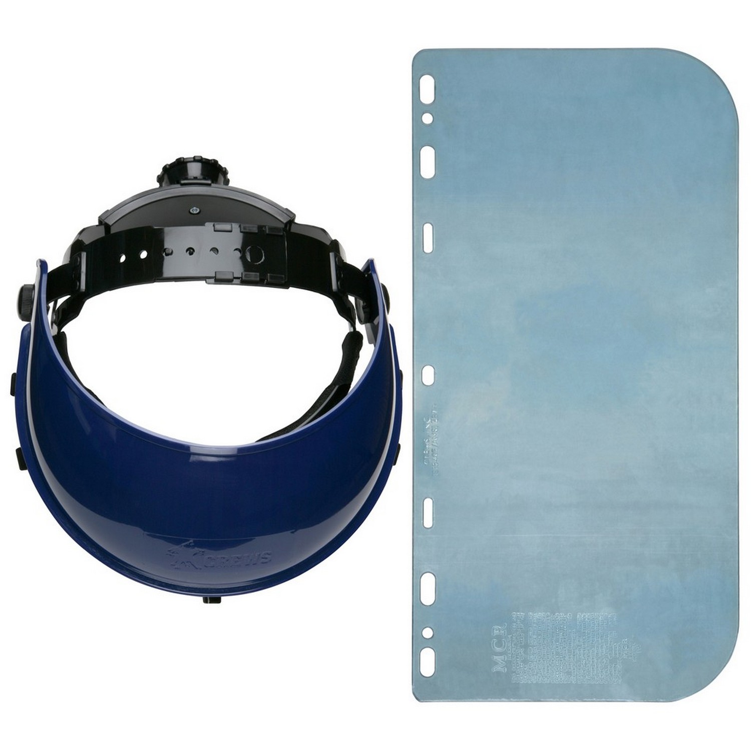 MCR Safety 103540 103 Headgear + 181540E PC Shield Boxed