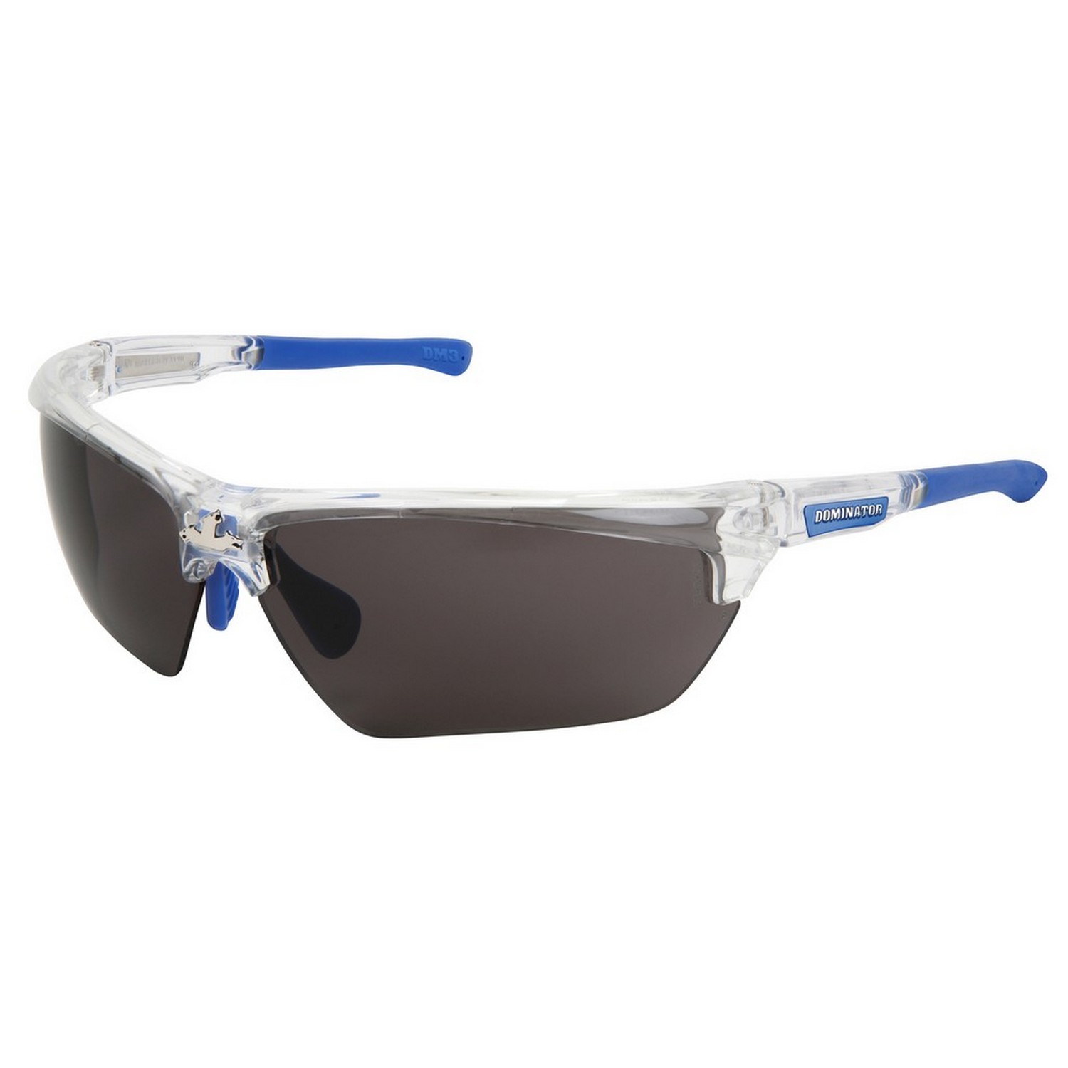 MCR Safety DM1322PF Dominator 3 Clear Frame, Gray MAX6