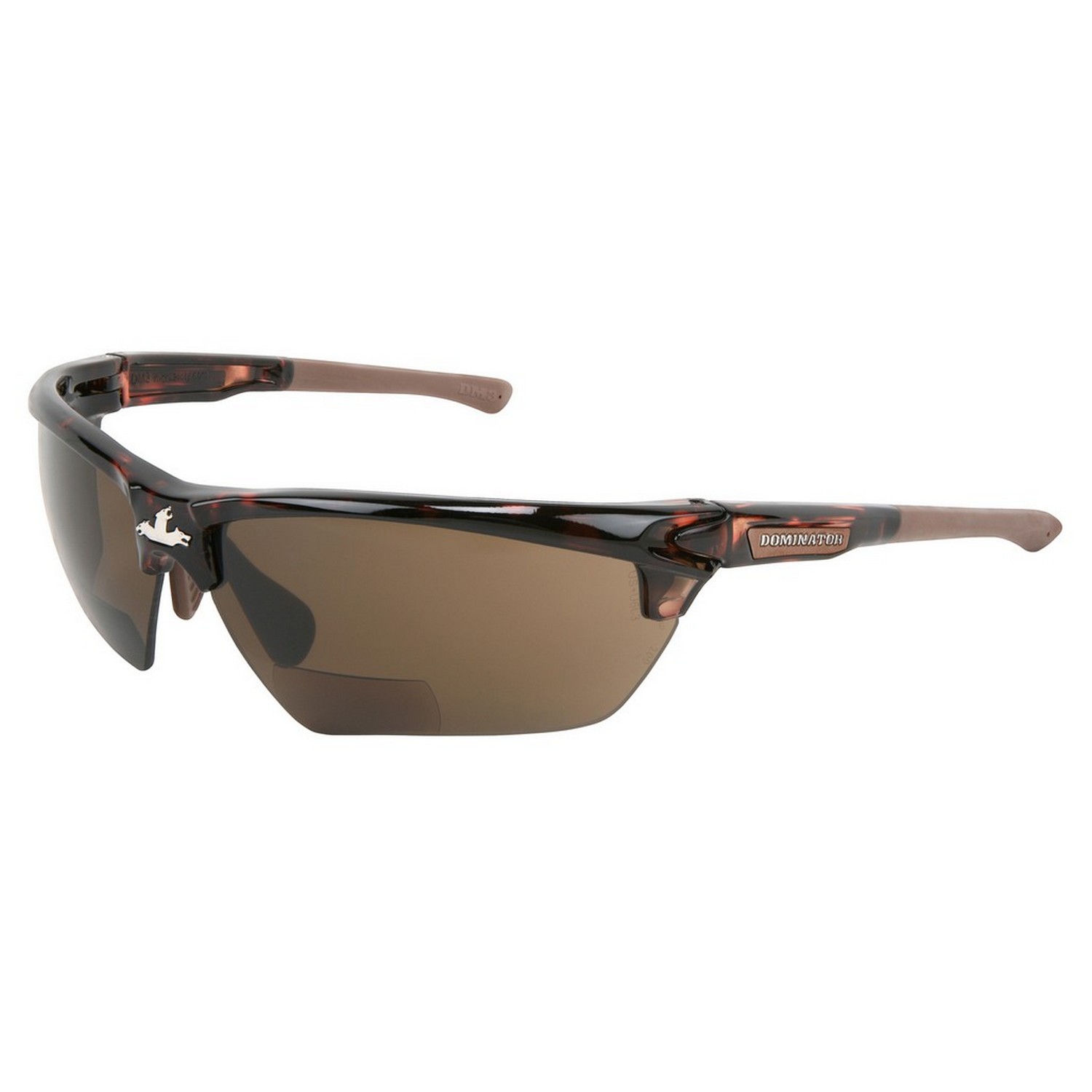 MCR Safety DM13H20BPF Dominator 3 Magnifier 2.0 Brown MAX6