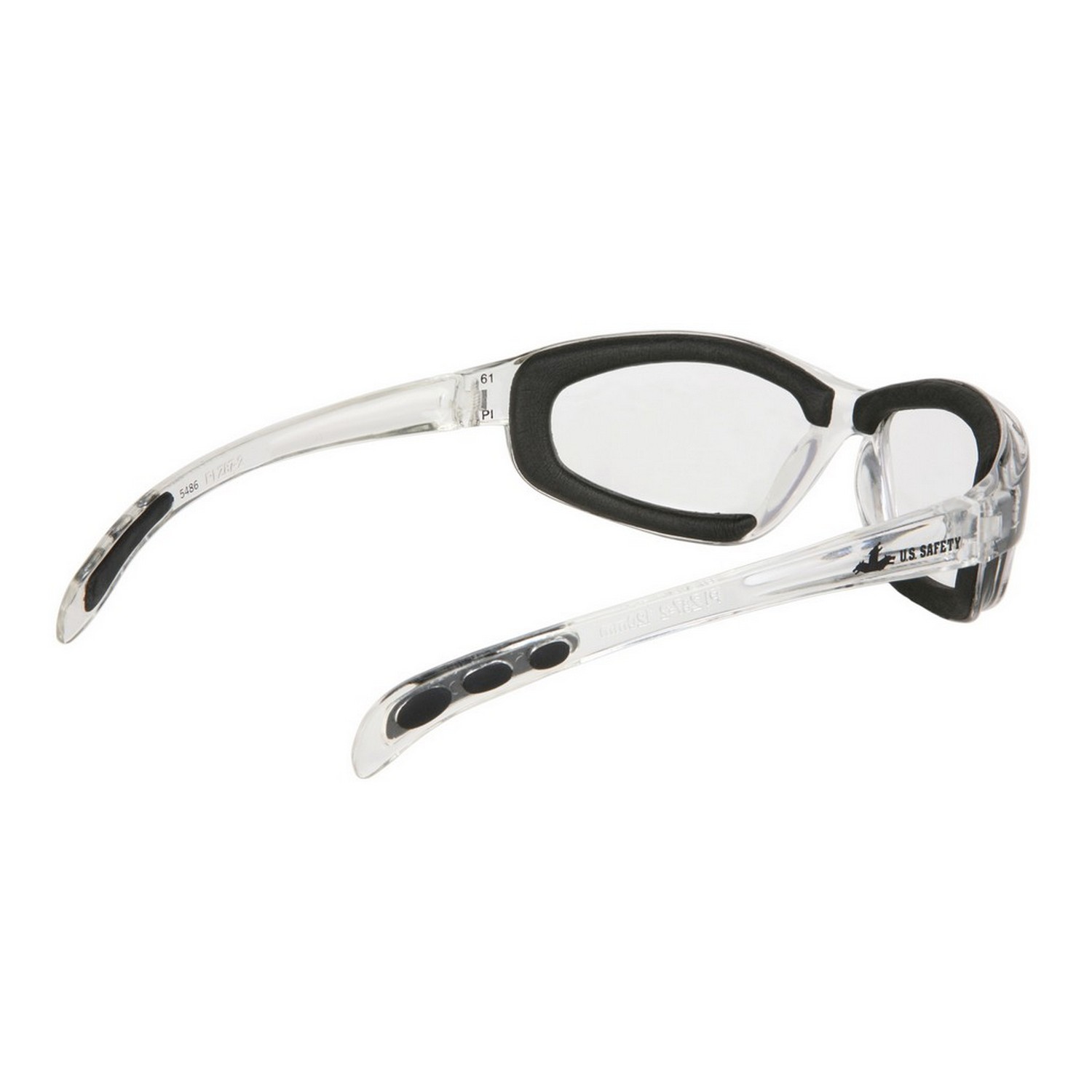 MCR Safety PN120AF Pantera Clear Frame, Clear AF Lens