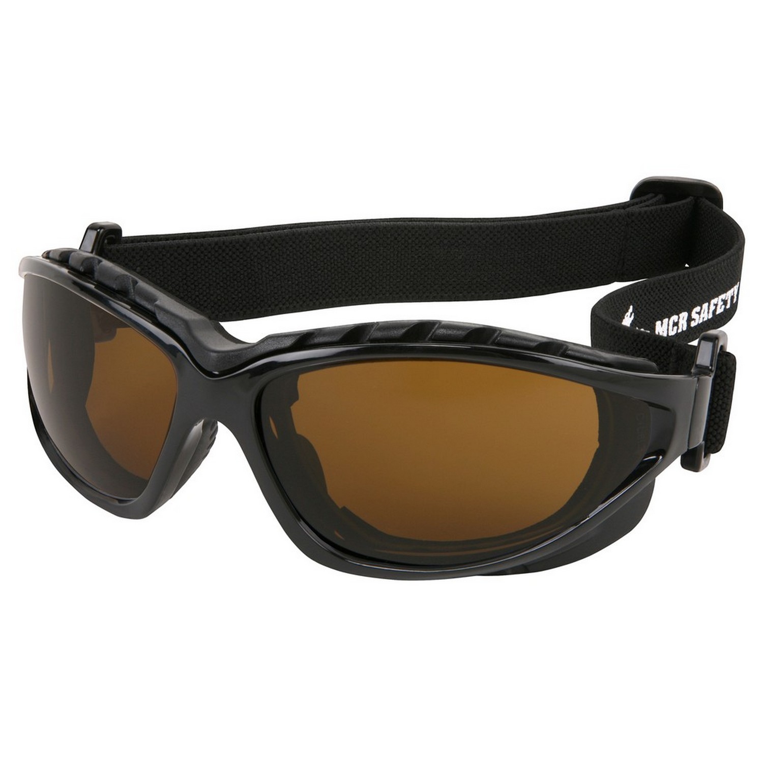 MCR Safety RP31BPF Reaper 3 Black Frame, Brown MAX6 Lens