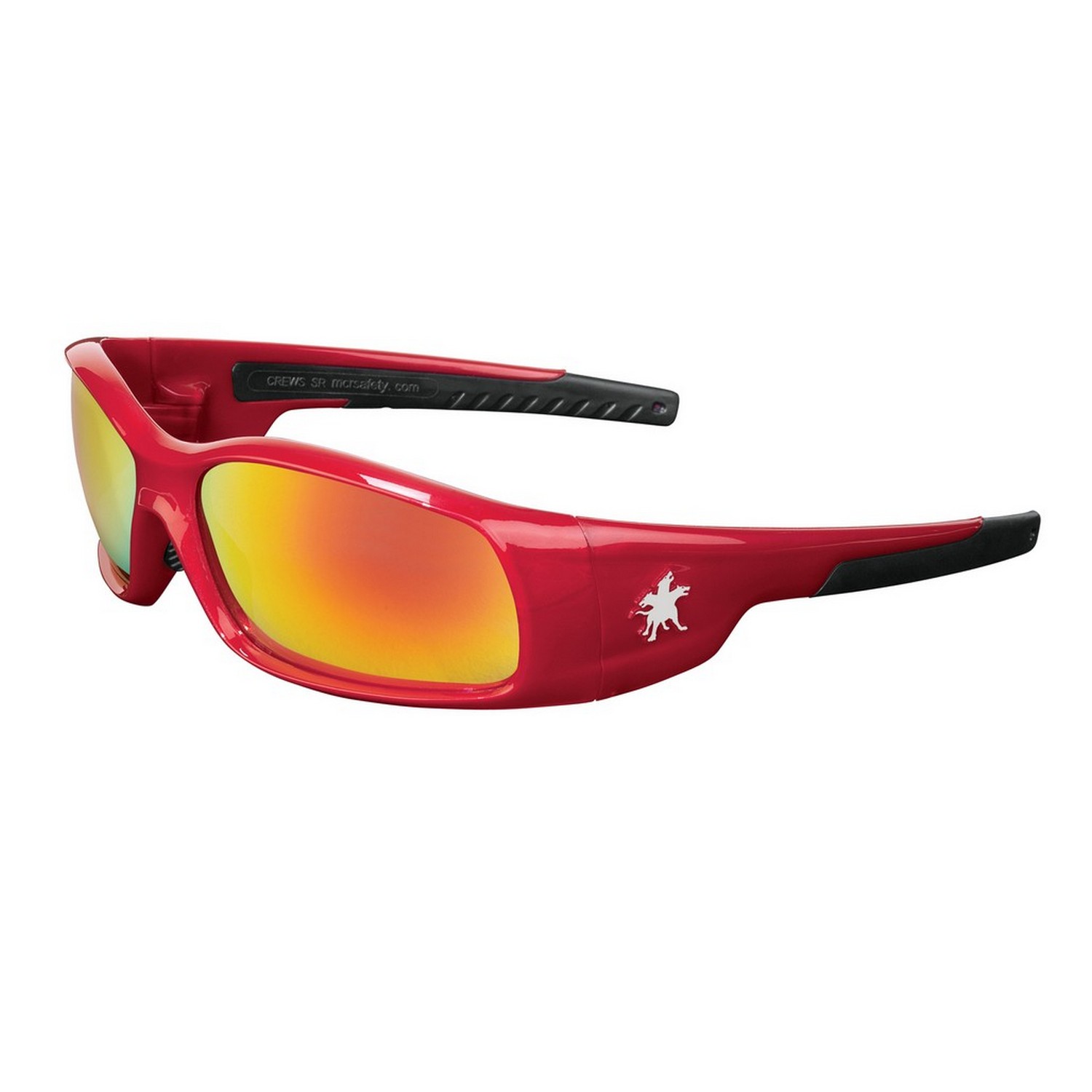 MCR Safety SR13R Swagger Crimson Red Frame Fire Mirror