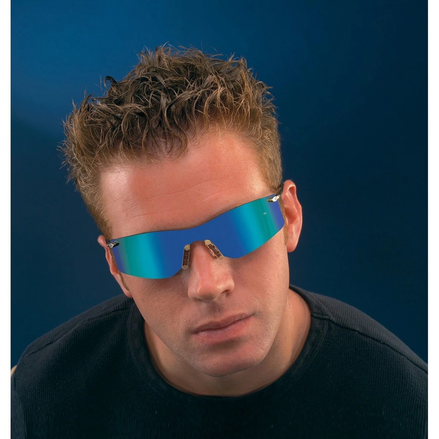 MCR Safety T411G Rubicon Metal Emerald Mirror Lens