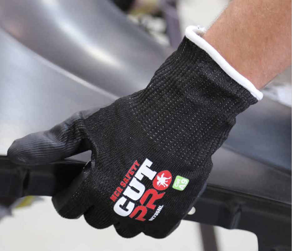 Cut Protection Level A4 Cold Weather Coated Glove - Safety Imprints