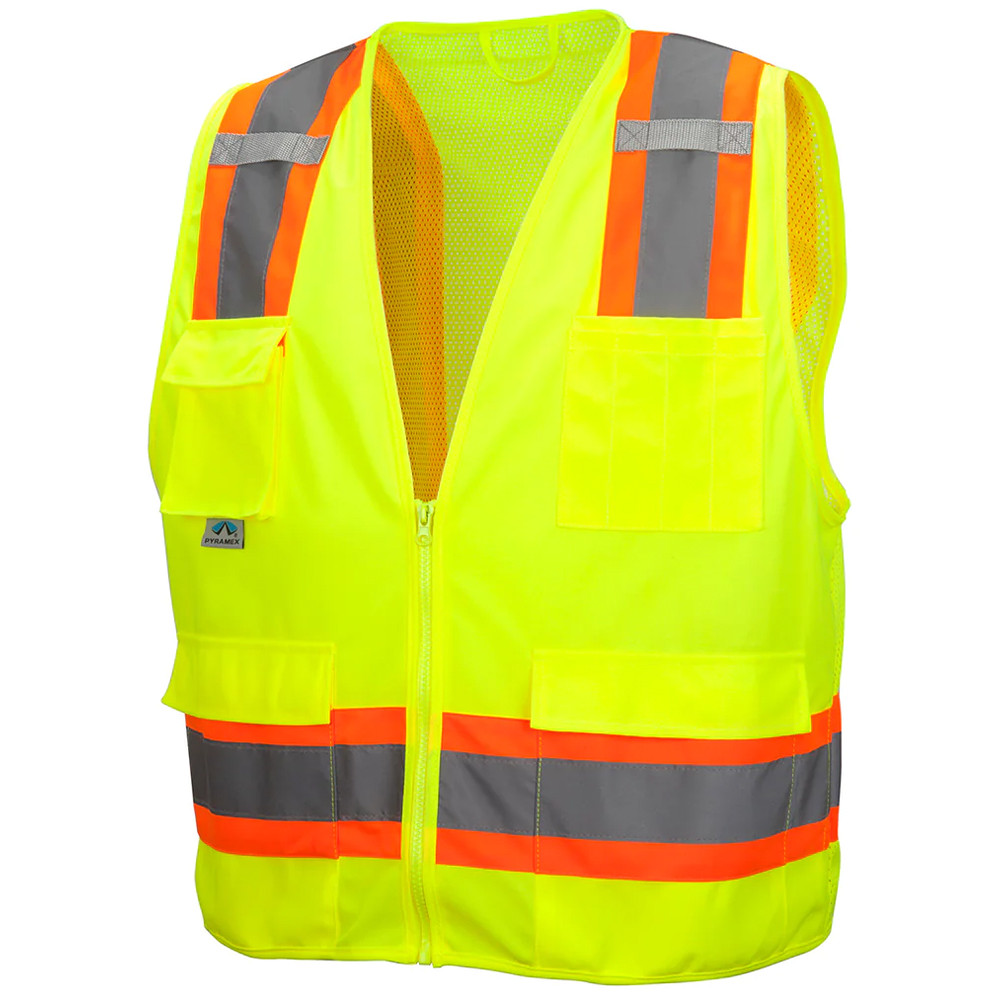 Custom Safety Vest With Logo – Personalized High-Visibility Reflective Work Vest For Construction, Traffic, & Outdoor Crews