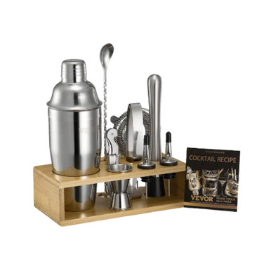 Cocktail Scissors VEVOR - Cocktail Shaker Set,10-Piece Stainless Steel Bar Tools with ...