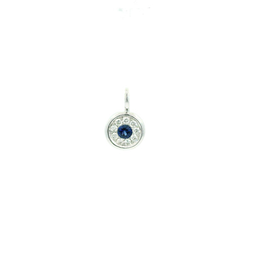 Elegant Sapphire and Diamond Pendant DC-10967