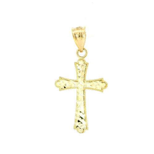 Elegant Gold Cross Pendant GLD-11177