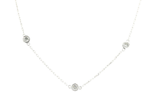 Elegant "Diamonds by the Yard" Necklace SIM-10683