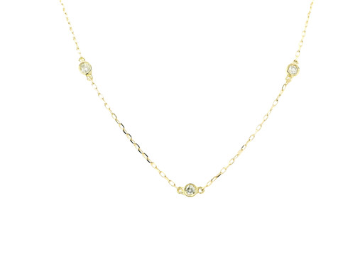 Elegant "Diamonds by the Yard" Necklace SIM-10684