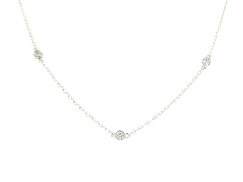 Elegant "Diamonds by the Yard" Necklace SIM-10692