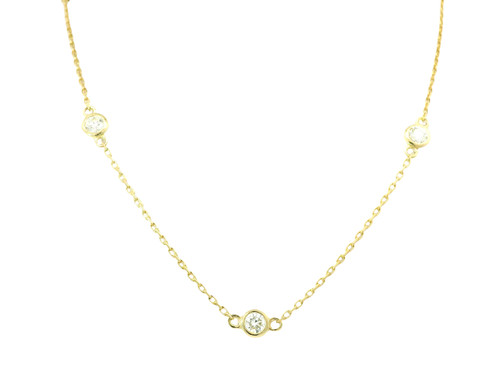 Elegant "Diamonds by the Yard" Necklace SIM-10705