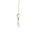 Elegant Emerald and Diamond Pendant DC-10941