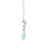 Elegant Emerald and Diamond Pendant DC-10941